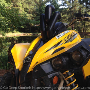 Can Am Renegade 500/800 (2007-2011) Snorkel Kit - WWW.GOINGDEEPSNORKELS.COM