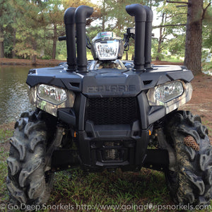 Polaris Sportsman 570 (2014-2021) Snorkel Kit - WWW.GOINGDEEPSNORKELS.COM