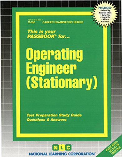 Operating Engineer Stationary Passbooks Career