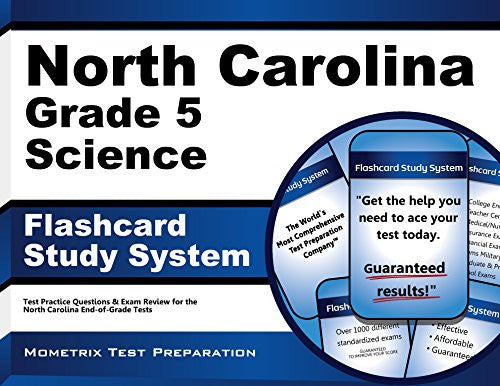 North Carolina Grade 5 Science Flashcard Study System