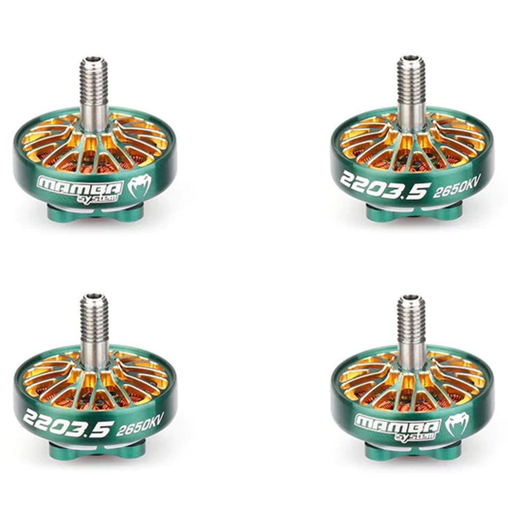 4pcs Diatone Mamba Toka 2203.5 Brushless Motors 4-6S 2650kV