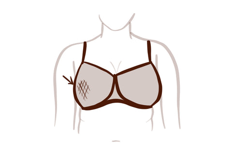 Nubian Skin. 5 Signs You Need A New Bra. The Fabric Is Damaged.