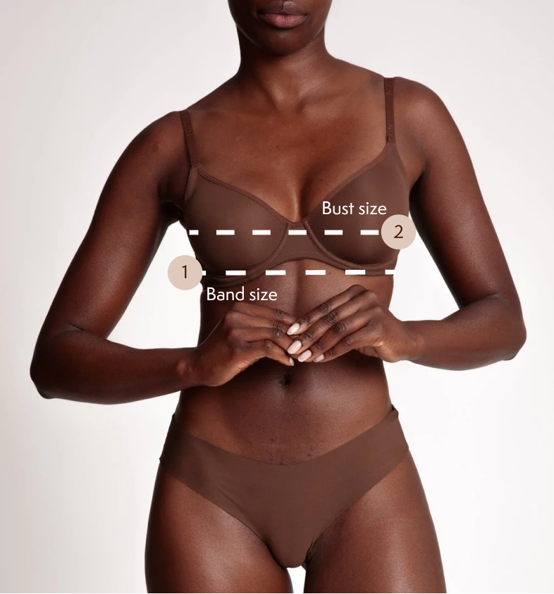 Cotton Wireless Bra  Nubian Skin - Nubian Skin