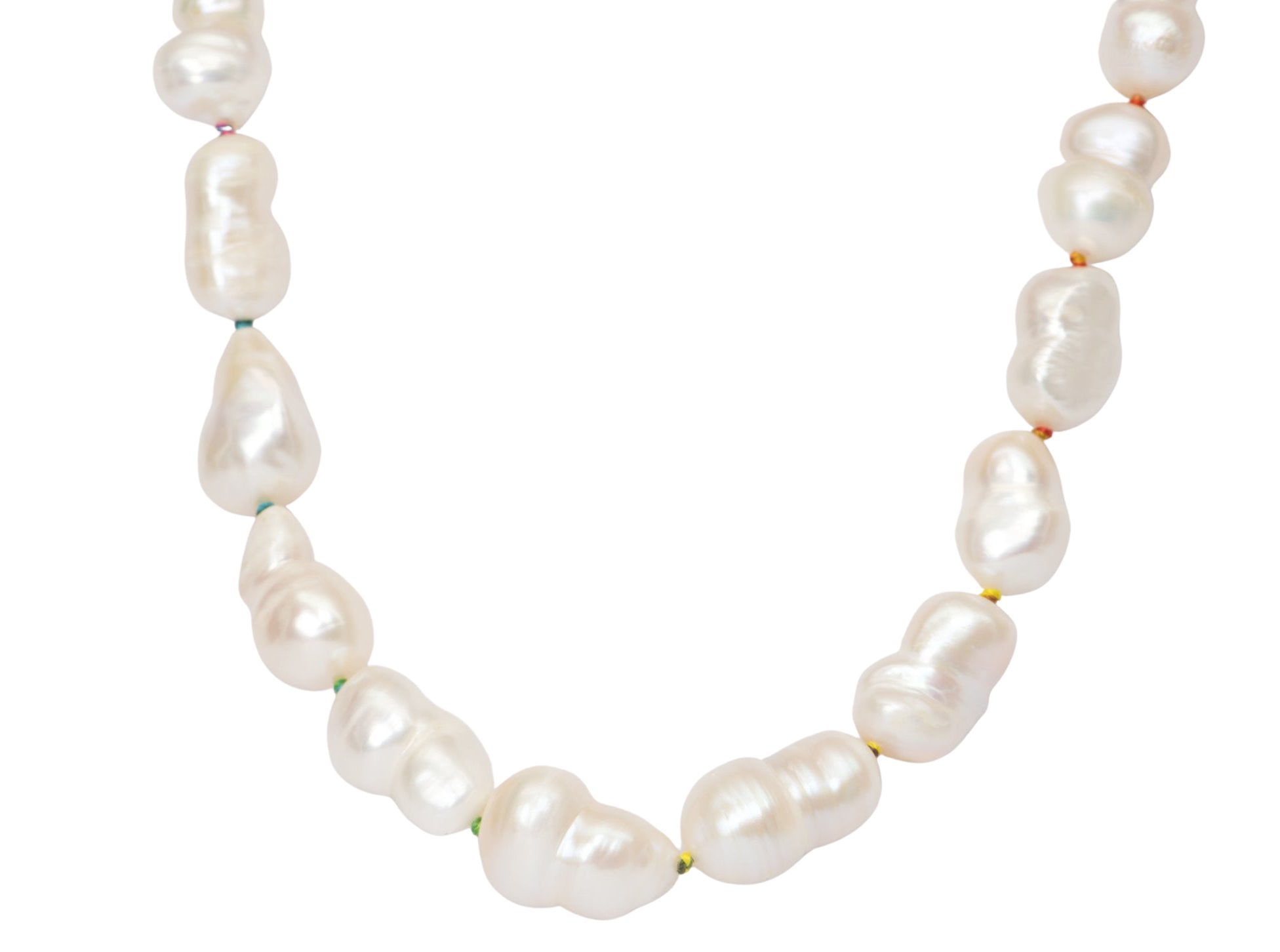 REFLECTIVE PEARL CHAIN NECKLACE – FVCKJEWELS