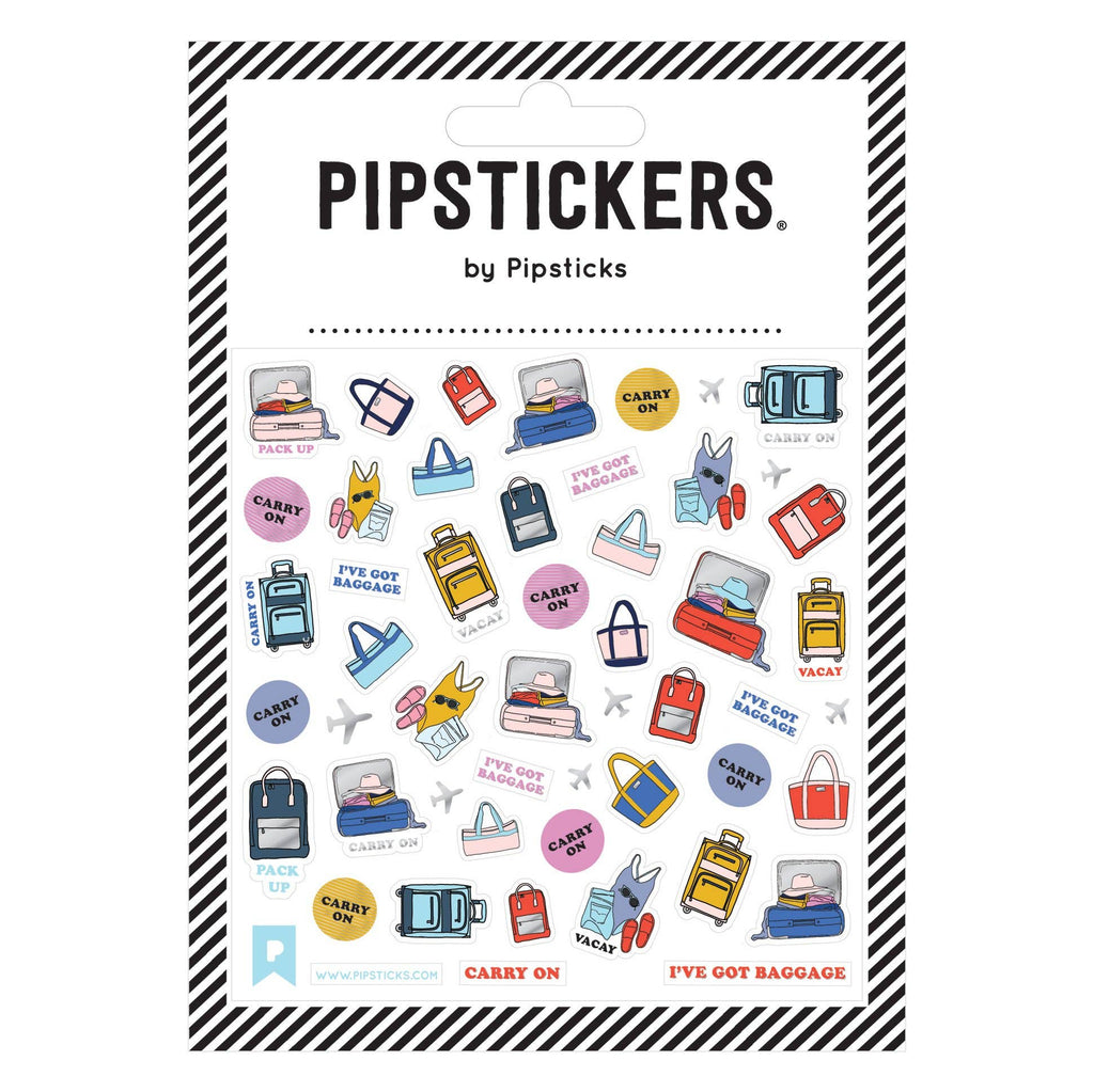 Pipsticks Stickers- I've Got Baggage