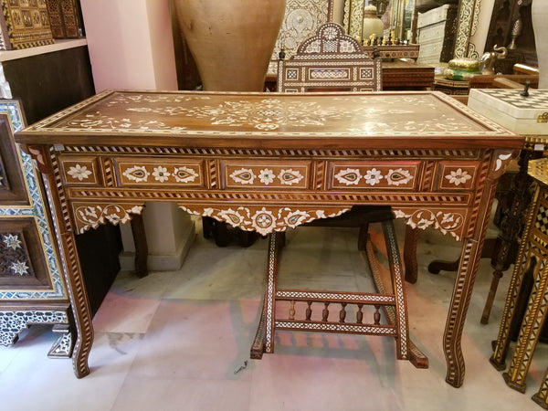 Syrian Mother Of Pearl Furniture Abalone Inlay Beds Armoires