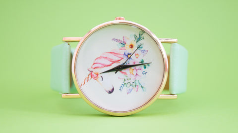 Reloj de Unicornio Musa Los Unicornios Molan