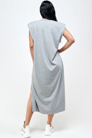 Come & Play With Me Muscle Midi Dress