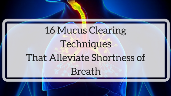 Mucus/Airway Clearance Device for Asthma COPD Cystic Fibrosis & Lung  Therapy