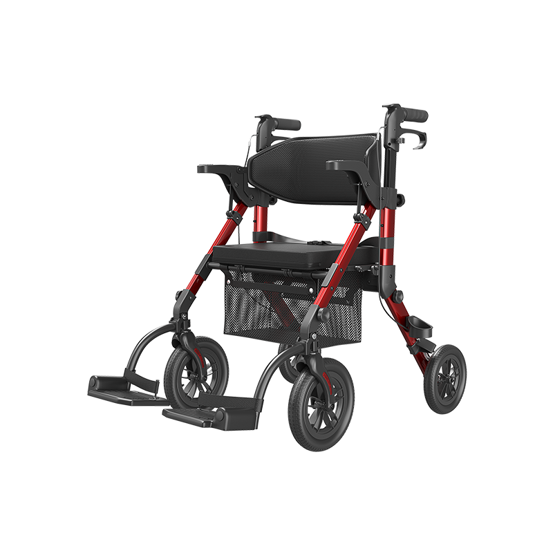 Z51 Shift Combo 2 In 1 Rollator - Transport Chair Walker
