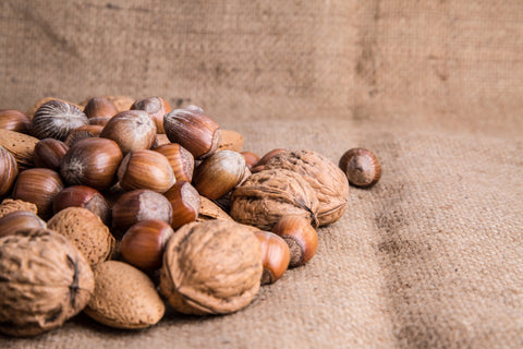 Nuts are a great source of unsaturated fats and healthy protein.