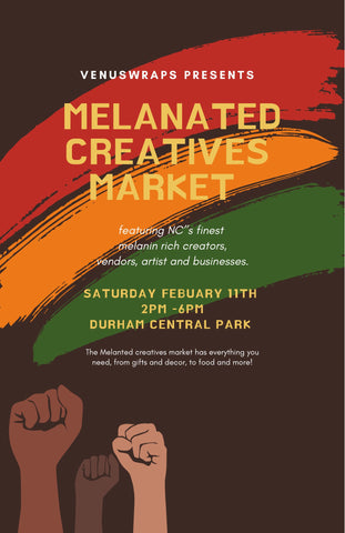 melanated creatives market durham central park 