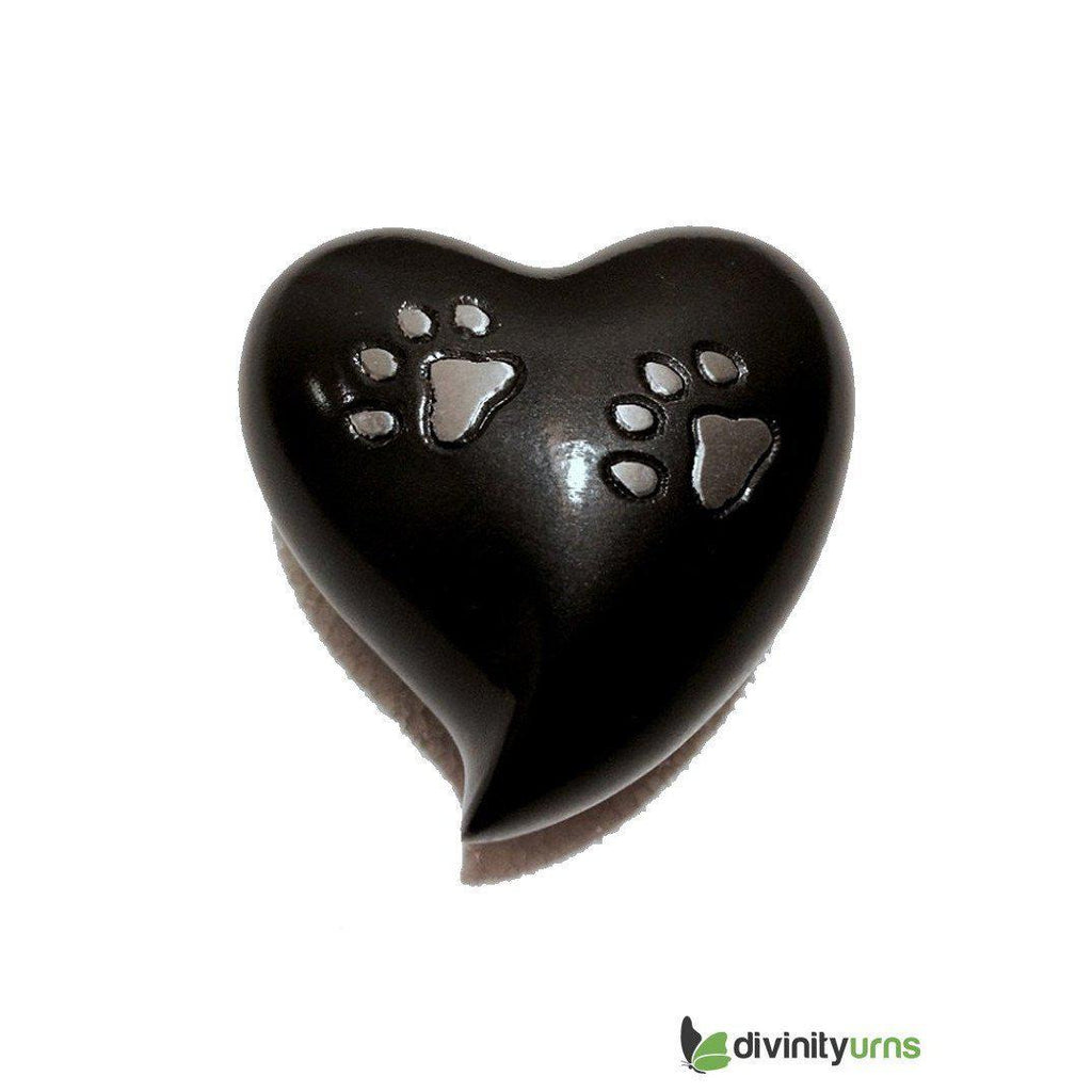 Paw Pet Keepsake Cremation Urn - Gray