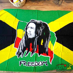 Long Bob Marley Freedom Sarong