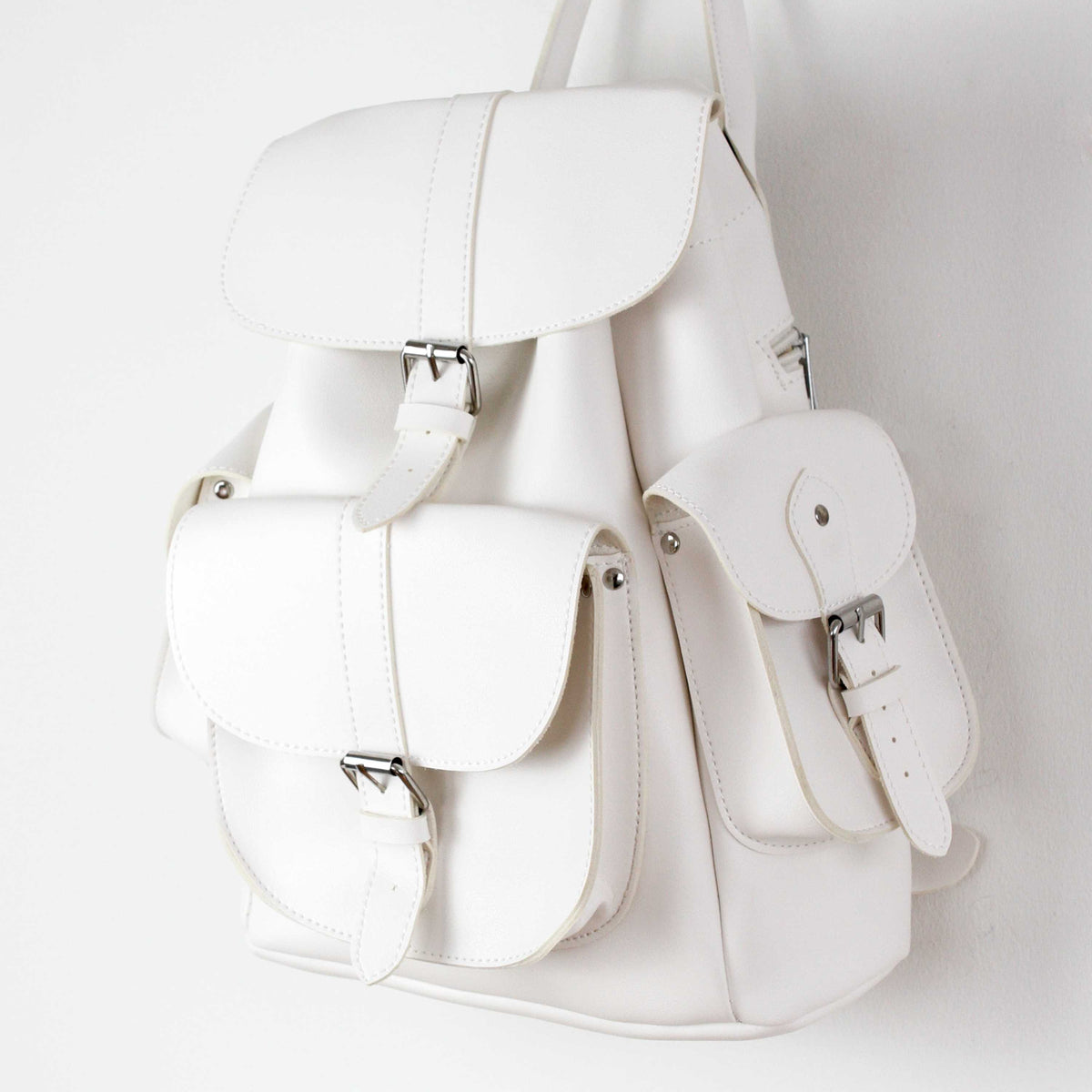 cute white backpacks