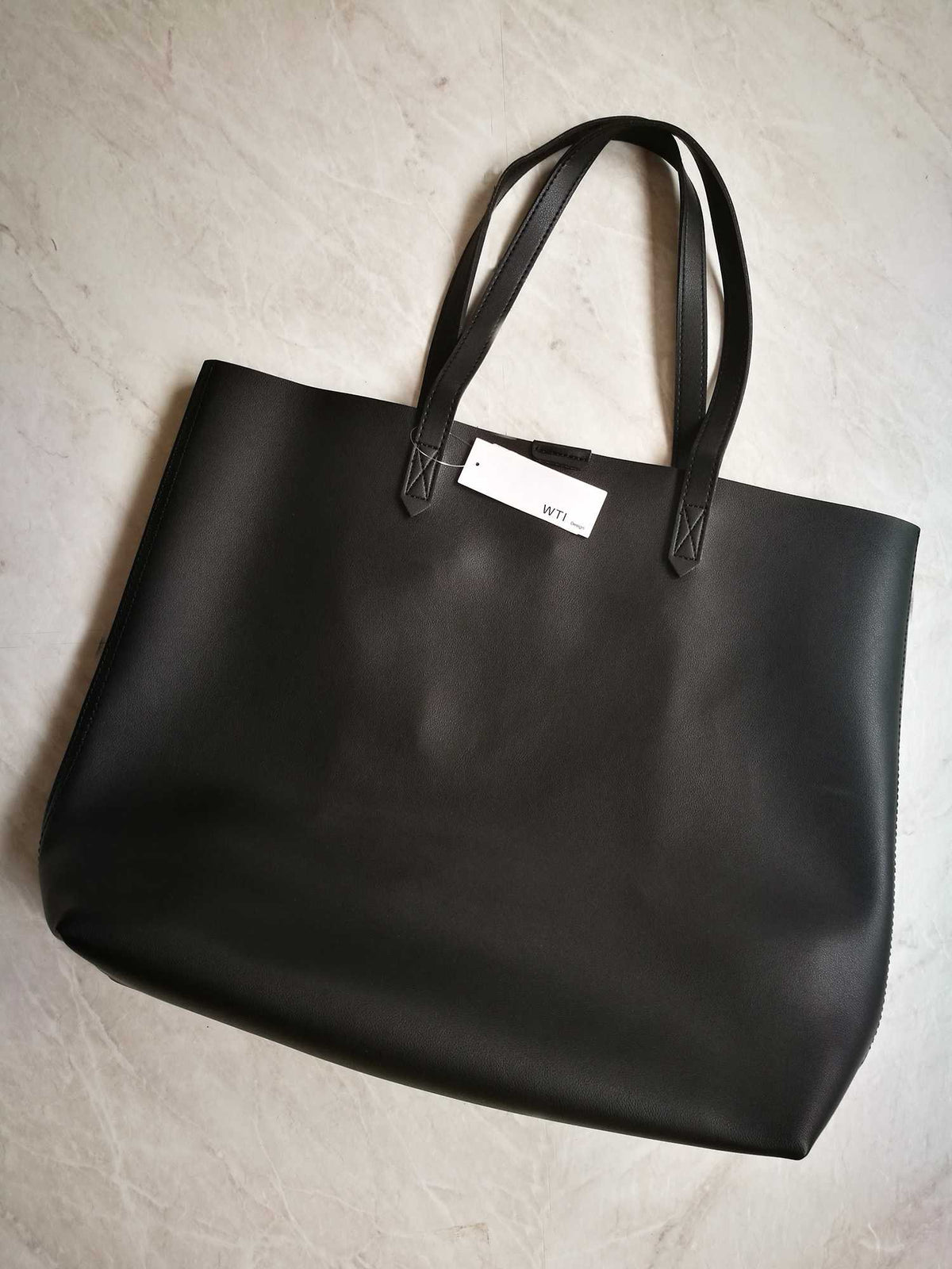 Oversized Tote Bag for Women: Black & Brown Leather Totes | Worthtryit ...