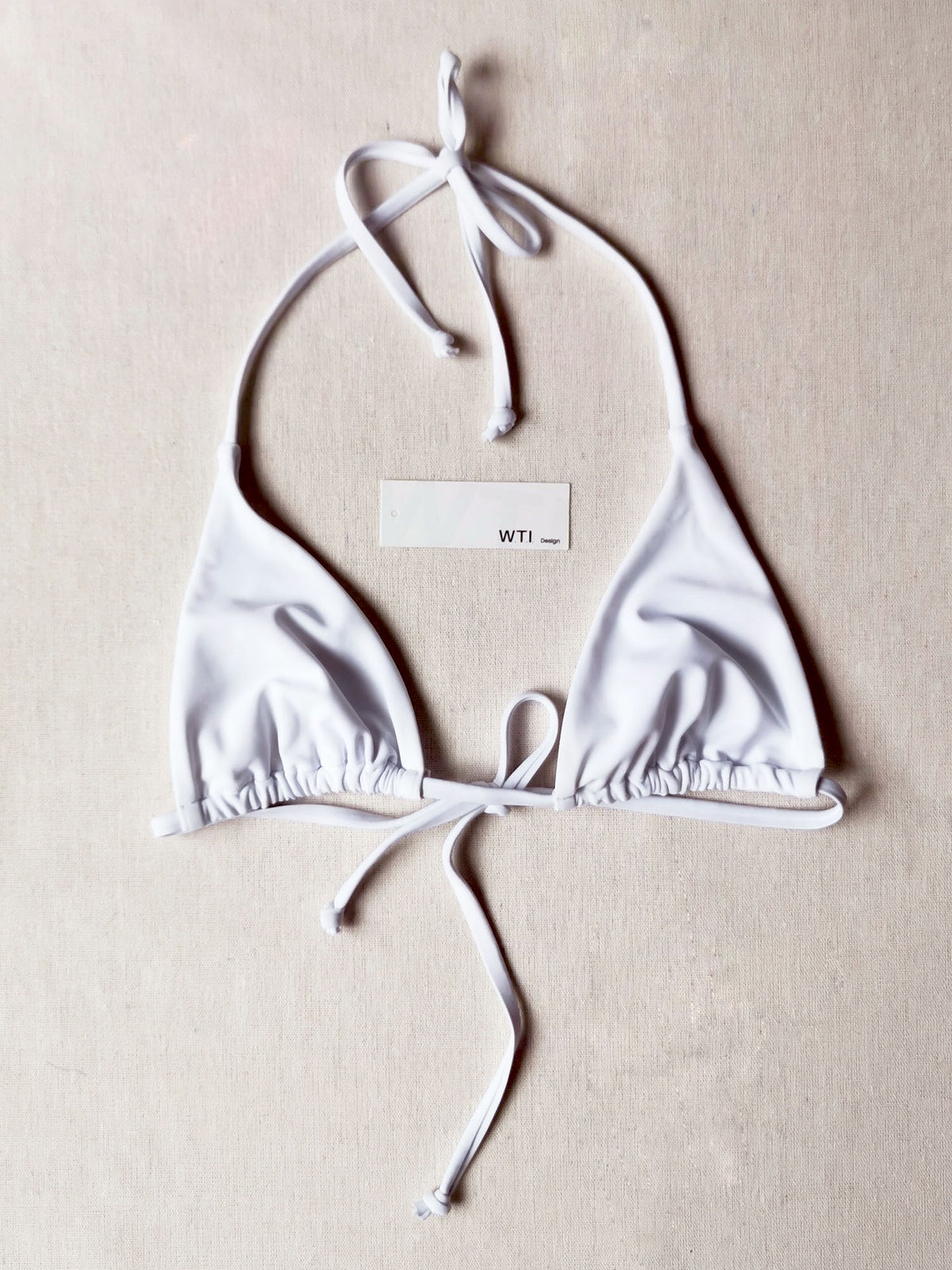 Cheeky Triangle High Waisted Bikini Set With Tassel Belt – W.T.I. Design
