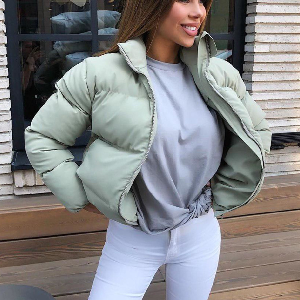 Women's Puffer Jackets: Trendy Outerwear with Free Worldwide Shipping