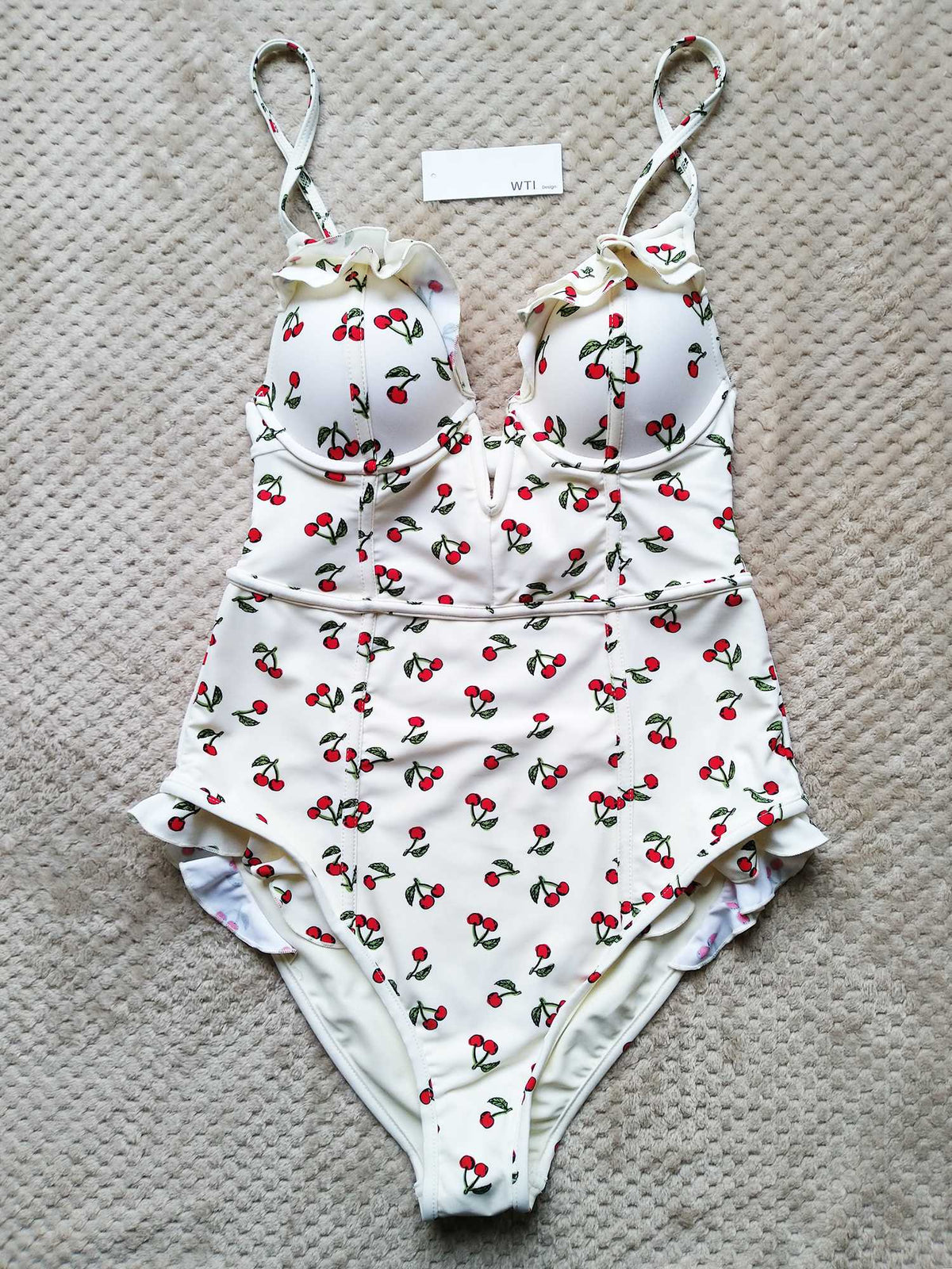 cherry swimwear