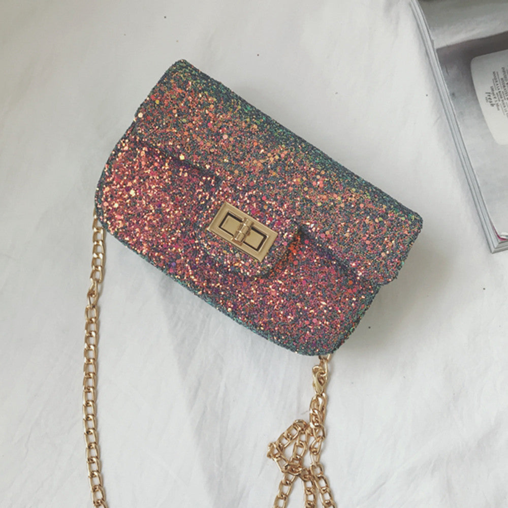 Reversible Sequined Chain Bag – W.T.I. Design