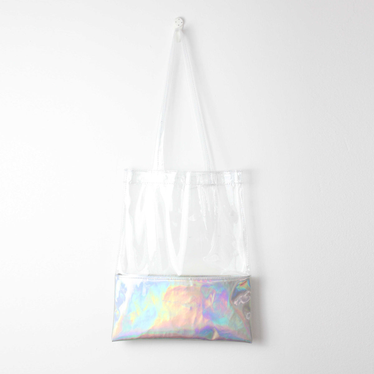 transparent beach bag