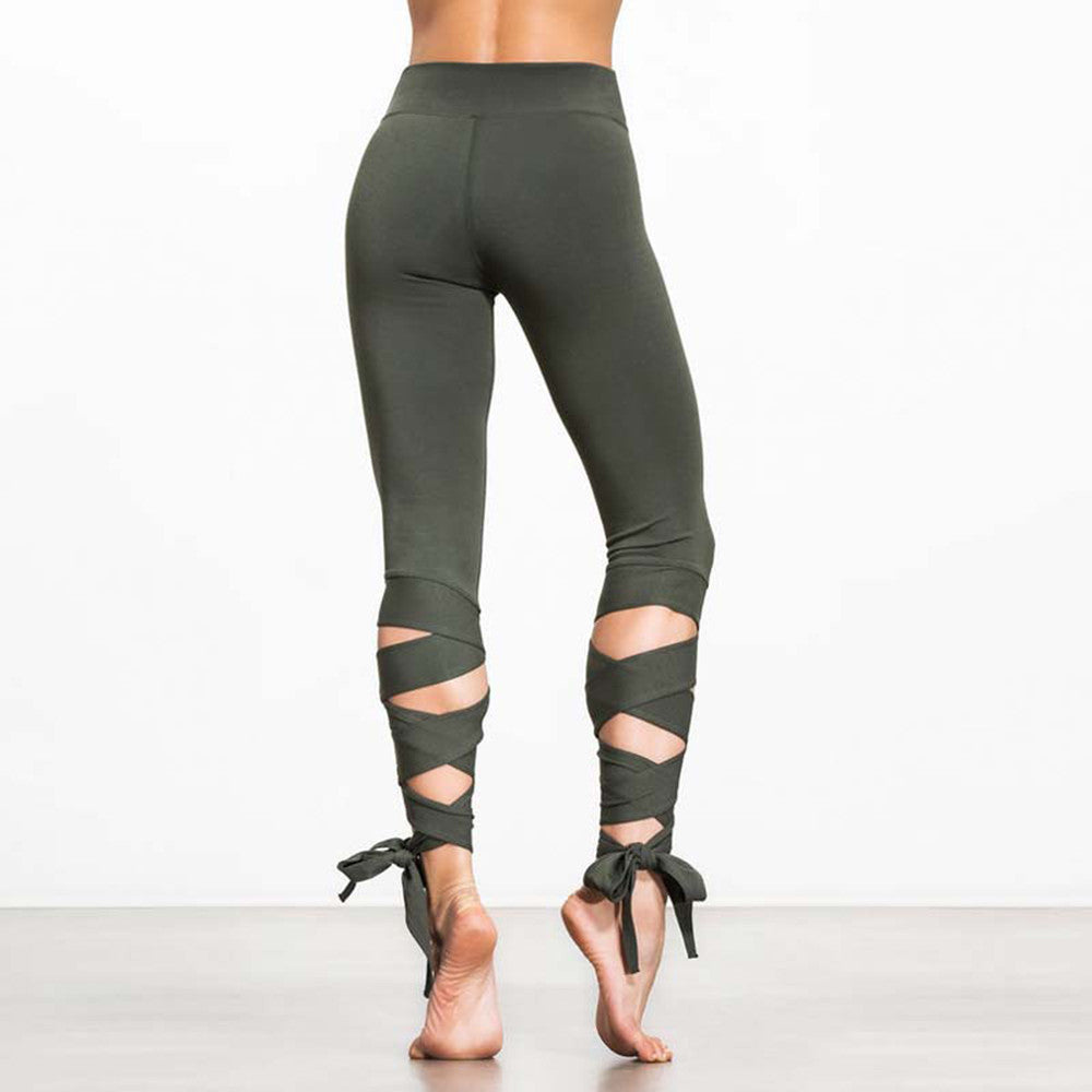 lace yoga pants
