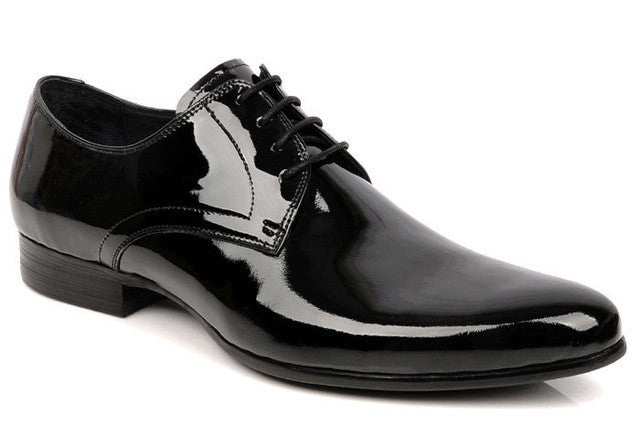 mens wedding shoes black