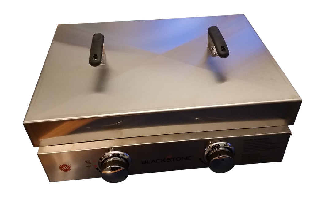 season stainless steel griddle