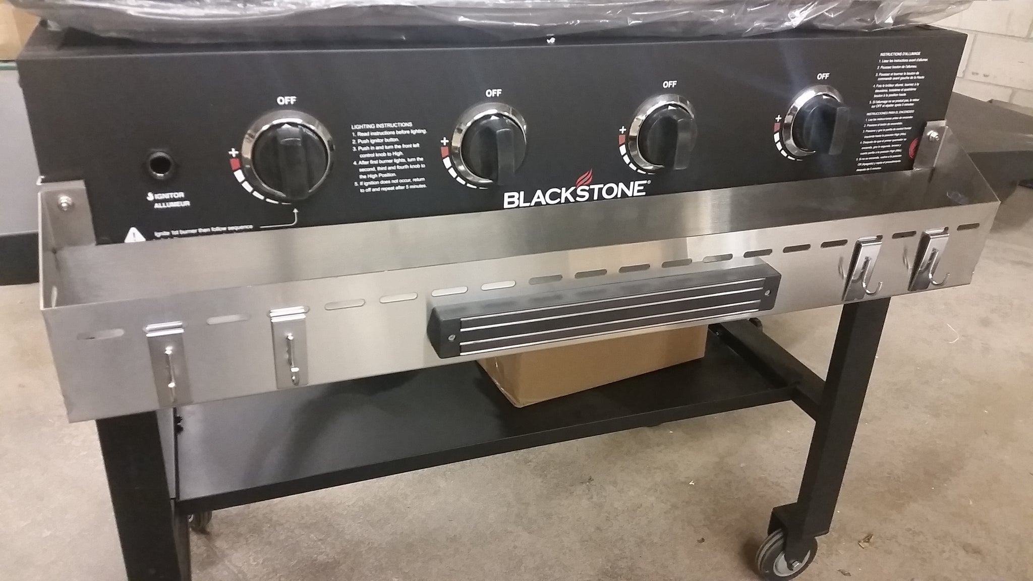 stainless steel griddle vs blackstone