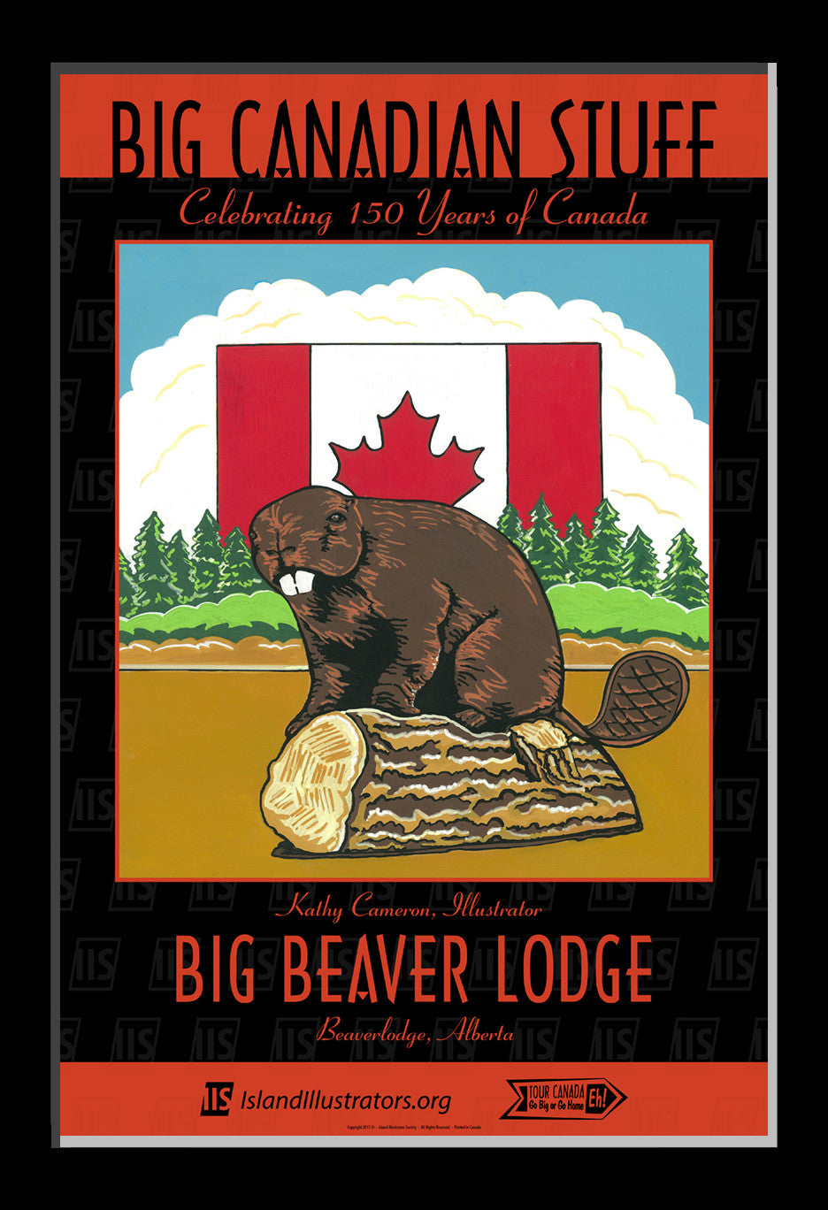 Big Beaver Lodge Art Shop Canada ( Canadian Art Posters