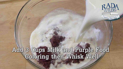 Pour Milk into your bowl