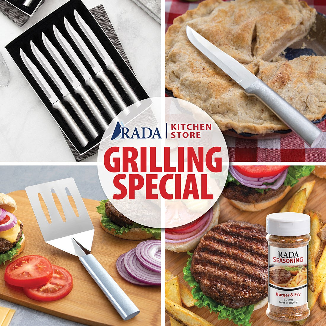 16 Grill Cleaner Made in USA by Rada B312 – MadeinUSAForever