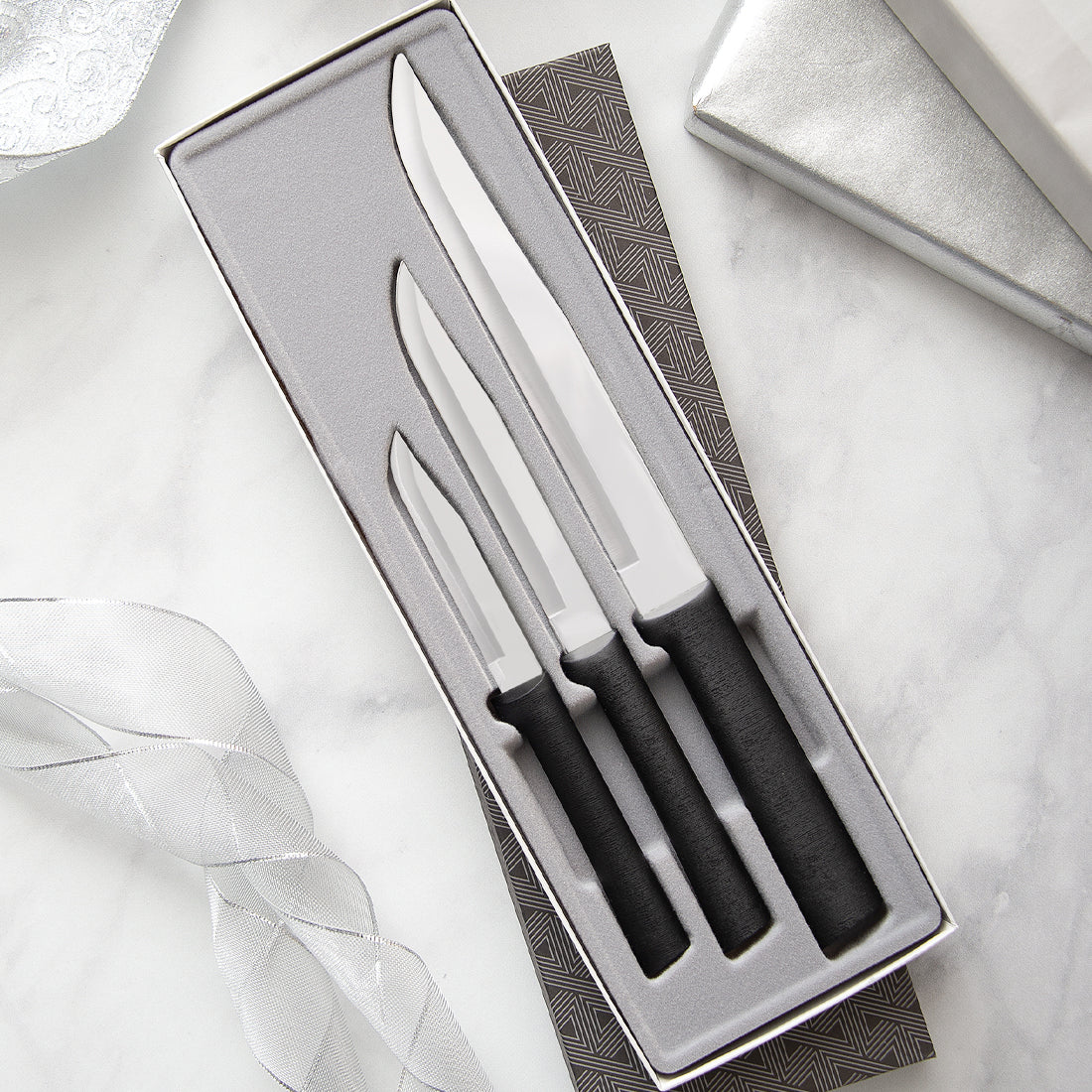 Rada Cutlery G24s 4-Serrated Steak Knives Gift Set