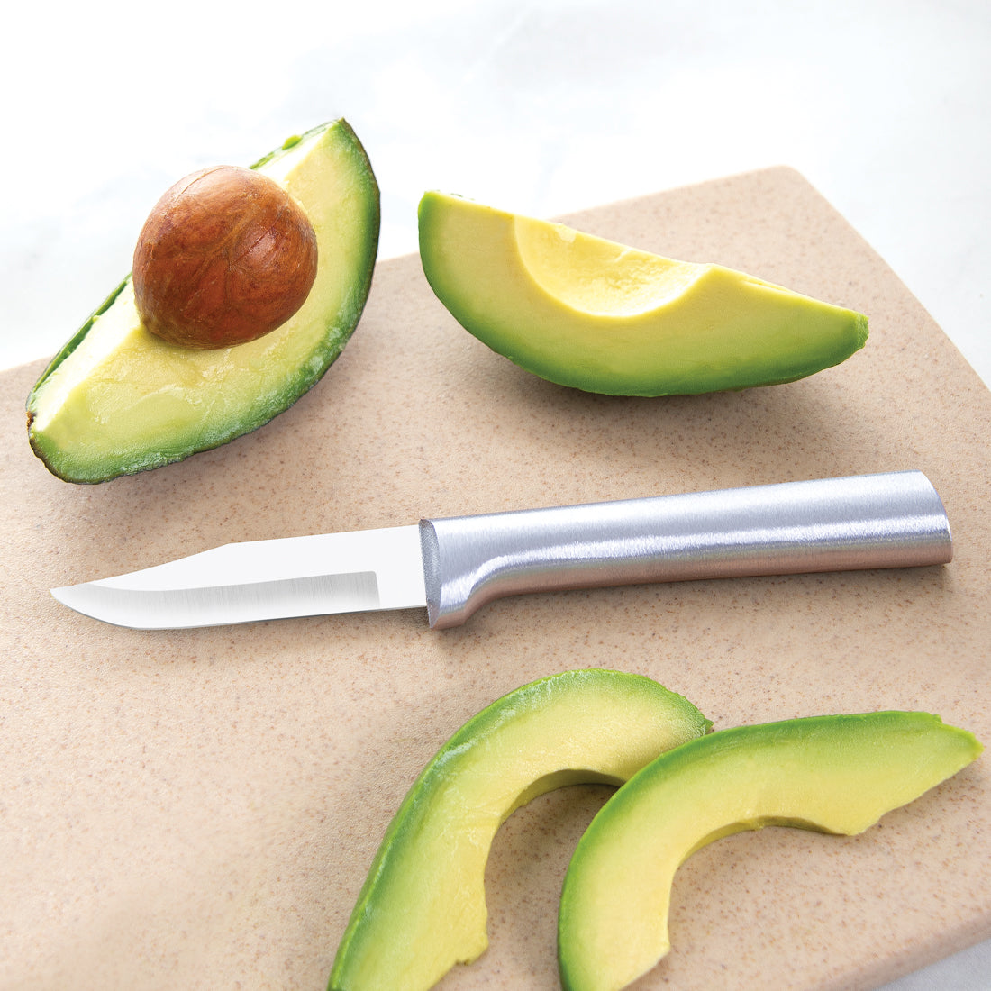 Joie Flexible Paring Knives Set (Stainless Steel) – The Seasoned Gourmet