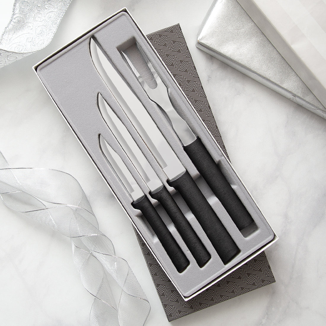 Steak Fork & Knife Set - Matt Surface - Gift for him – Suwada1926