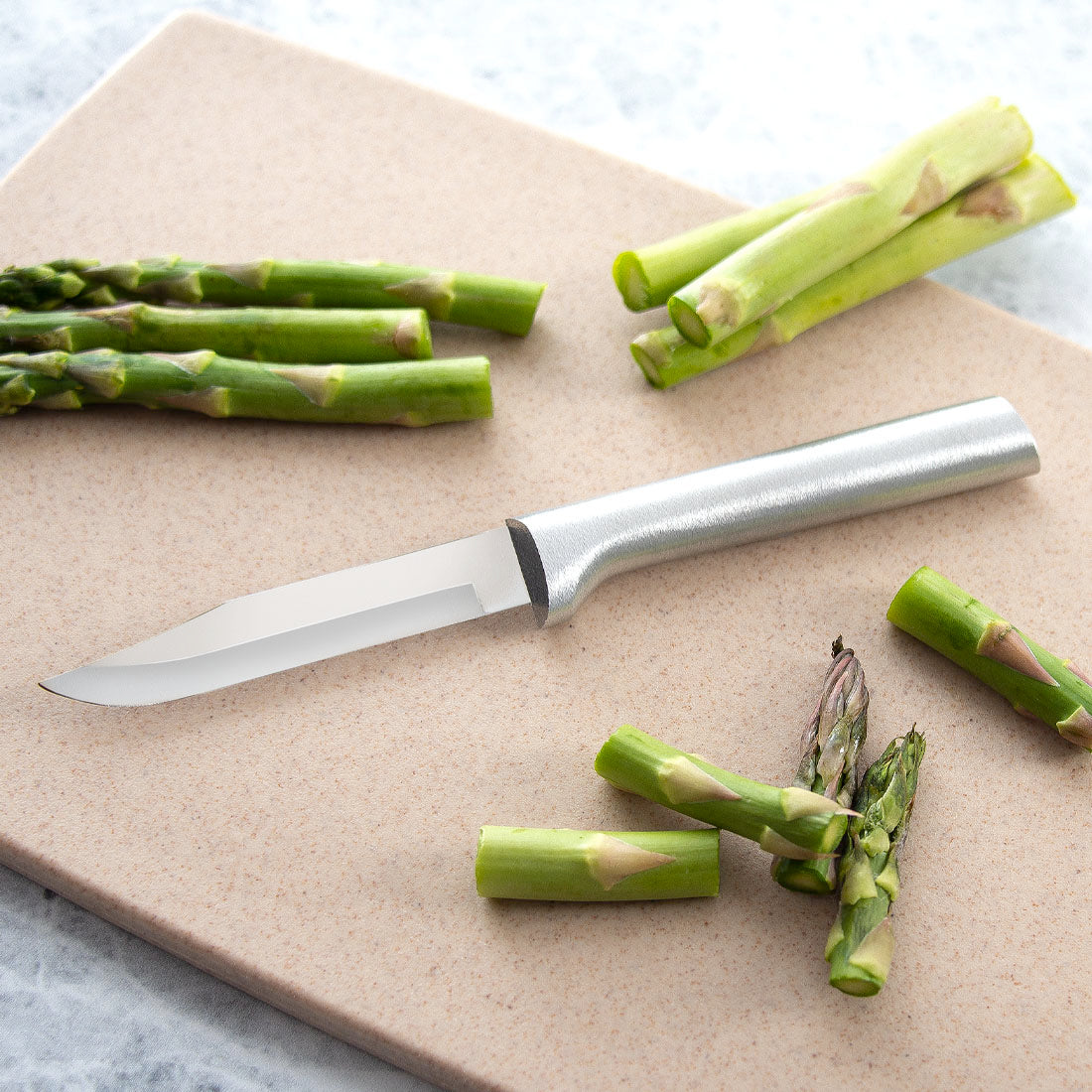 Rada Cutlery Starter Knives Gift Set – Stainless Steel Blades and Black  Steel Resin Handles, Set of 7 