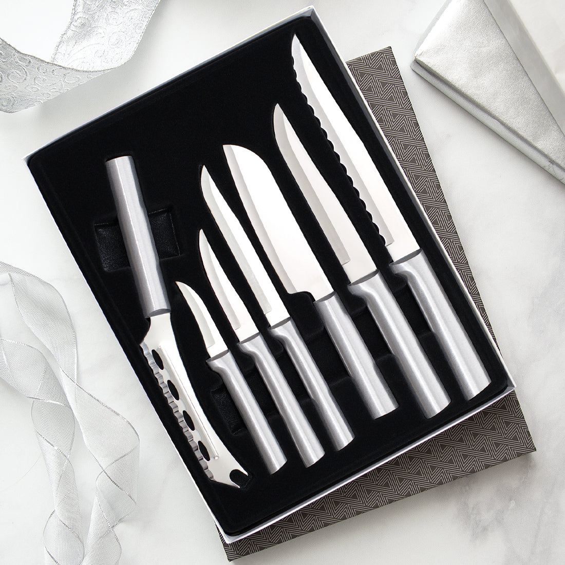 Rada Cutlery S48 The Starter Knife Gift Set Part 2, Silver Handle