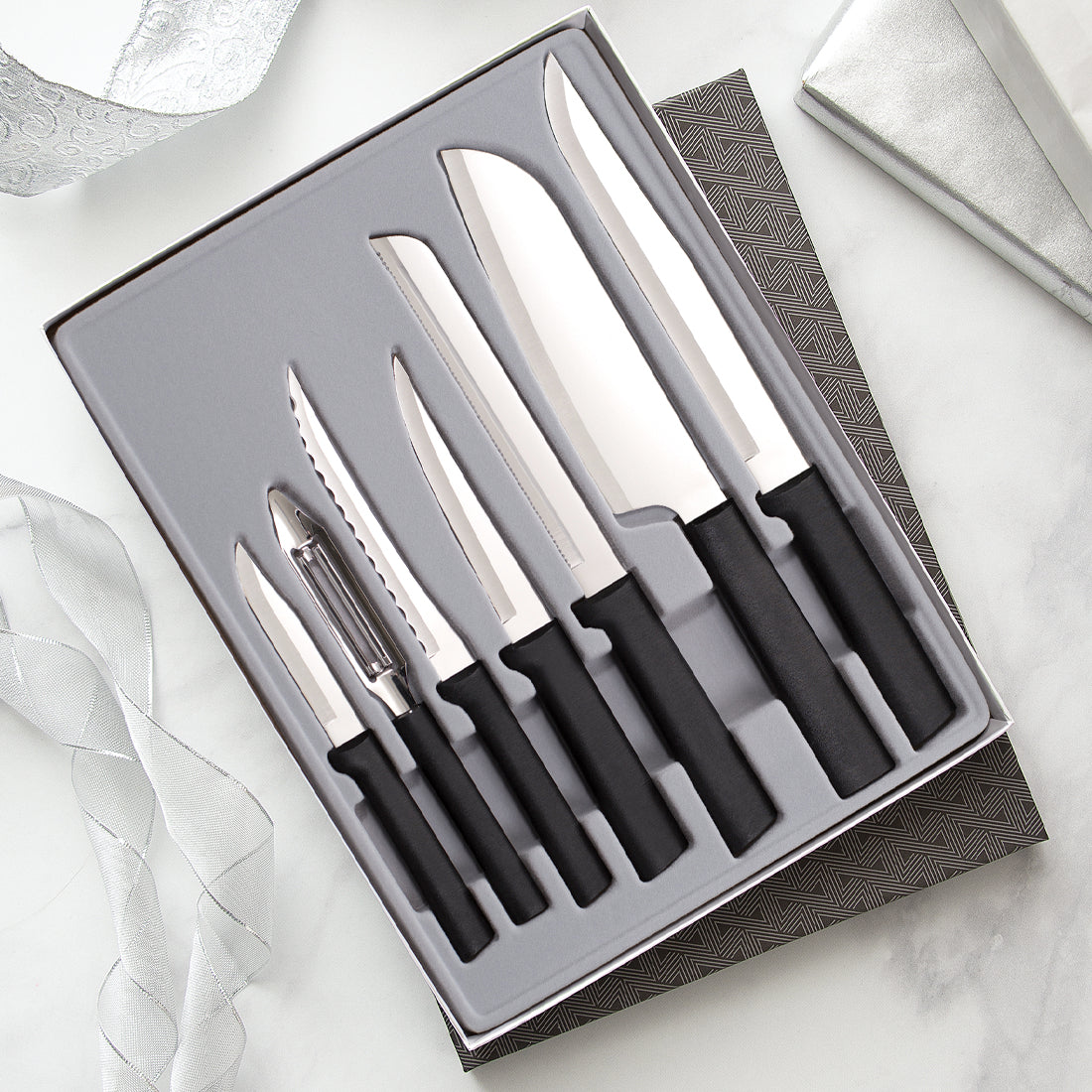 Rada Cutlery 2 Piece Stainless Steel Assorted Knife Set