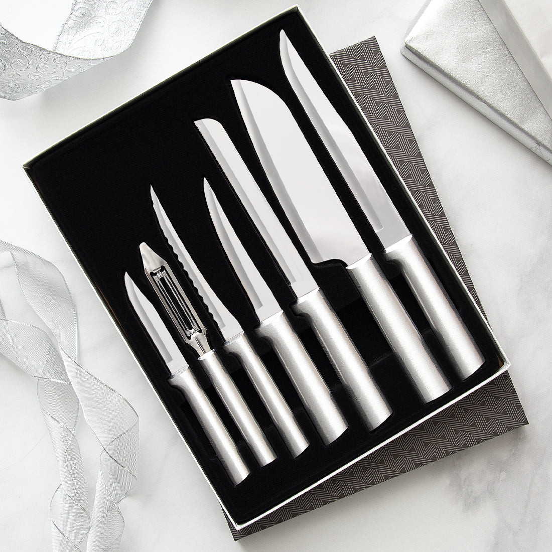 Rada Cutlery 3-Piece Chef's Select Gift Set | Silver - S57