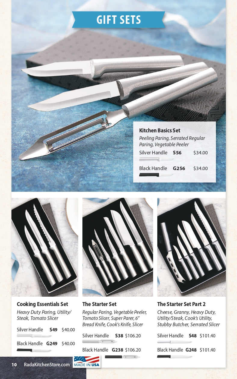 Rada Cutlery S38 & G238 Starter Gift Set