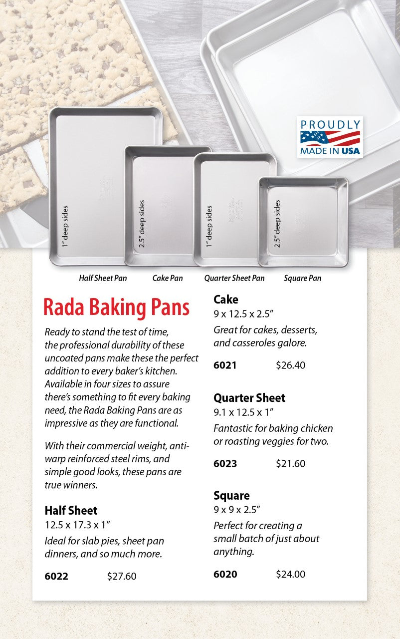 Rada Cutlery Stone Square Baking Pan – Stoneware Bake Pan Made in the USA,  8 x 8 Inches   price tracker / tracking,  price history  charts,  price watches