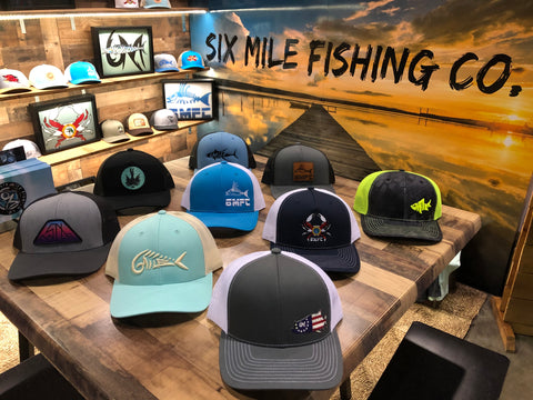 Fish Hats by Six Mile Fishing Co.