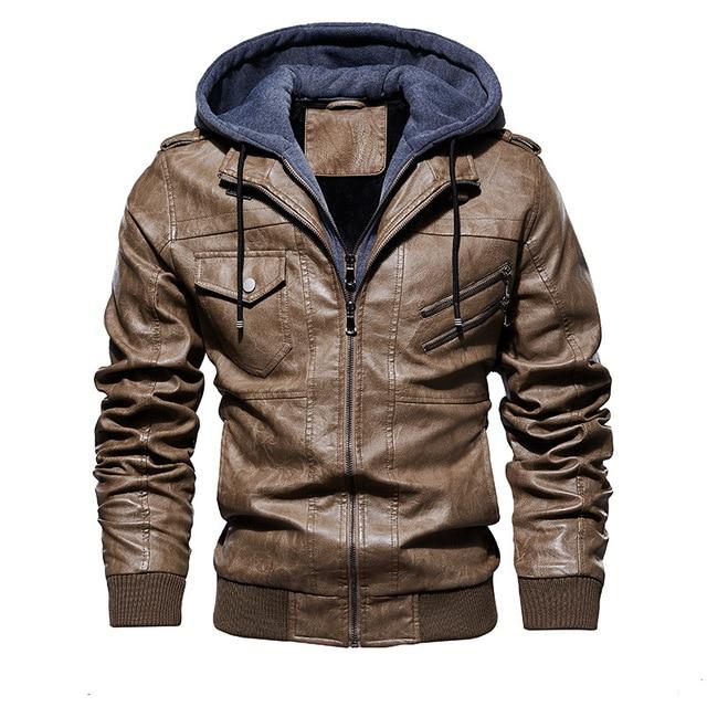 French Biker Long Jacket For Men – CuteStop