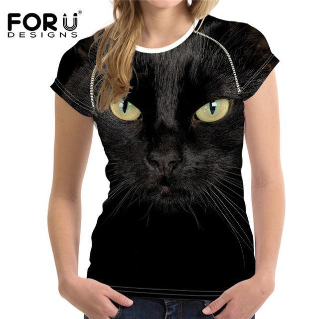 Cat Love Planet Casual 3D T Shirt – CuteStop