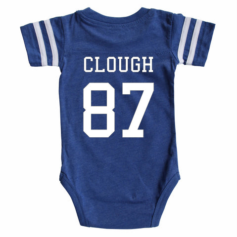 personalized baby football jersey
