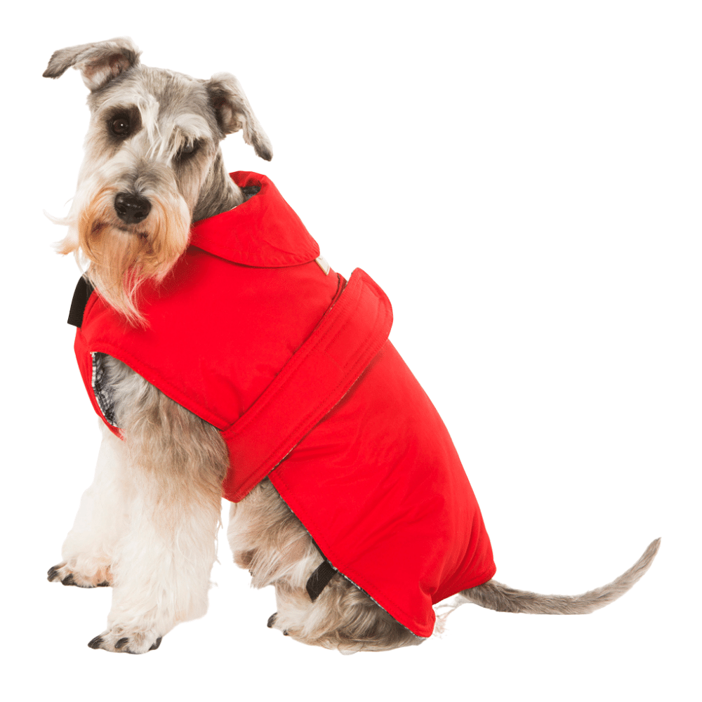 All-weather Dog Coat - Red Dog Coat - Hamish McBeth