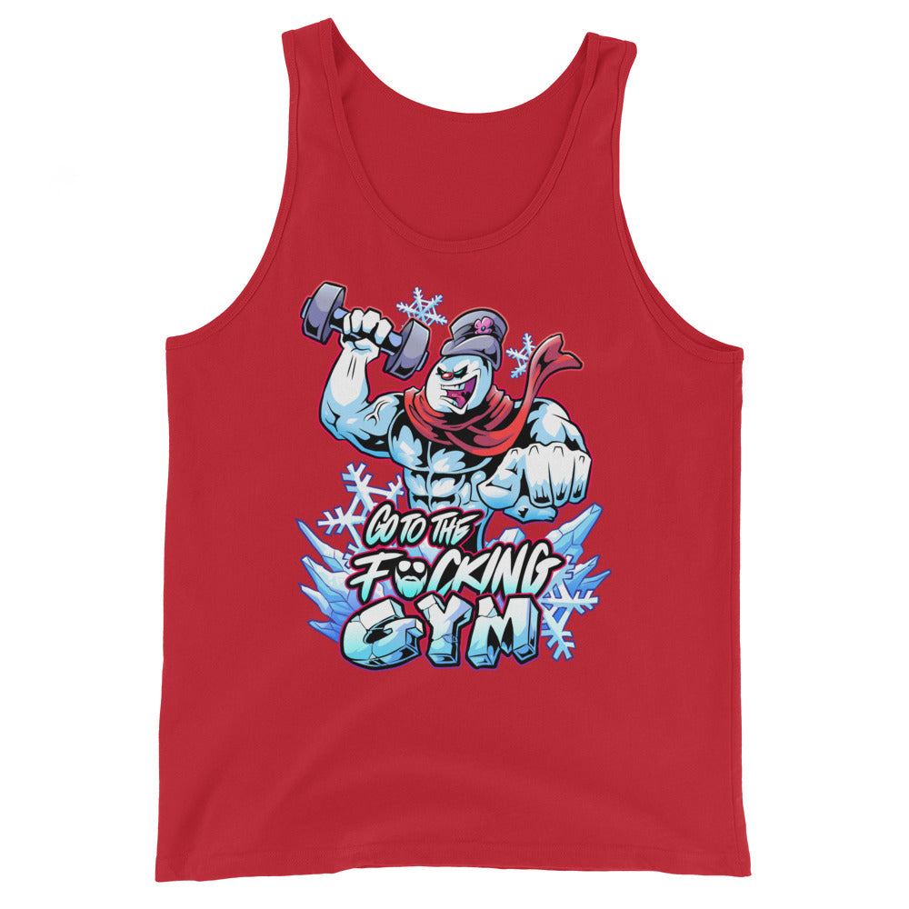 Frosty The SwoleMan Tank Top – Papa Swolio