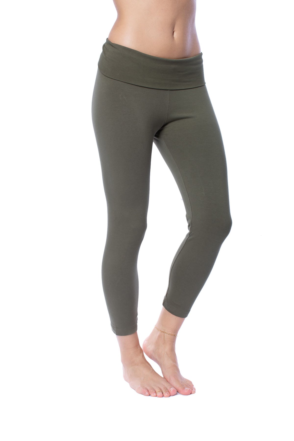 Hard Tail Women's Rolldown Capri Legging Style 588