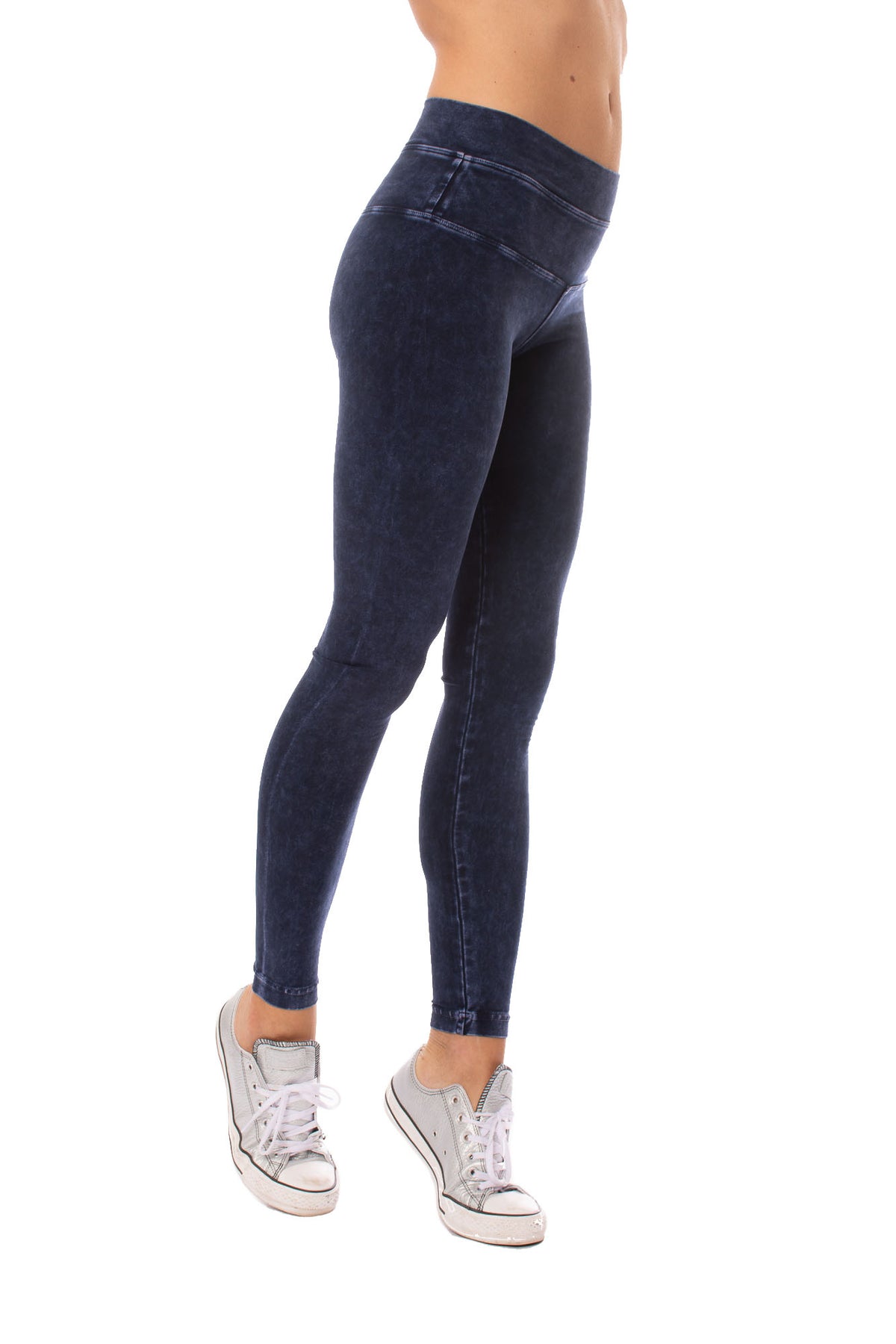 Hard Tail Scrunchy Waistband Ankle Leggings at