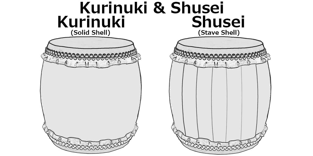 Kurinuki Solid Shell and Shusei Stave Shell